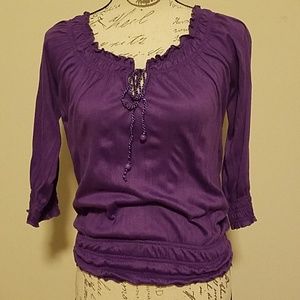 👚 BODY CENTRAL 👚 PURPLE SUPER SOFT BLOUSE